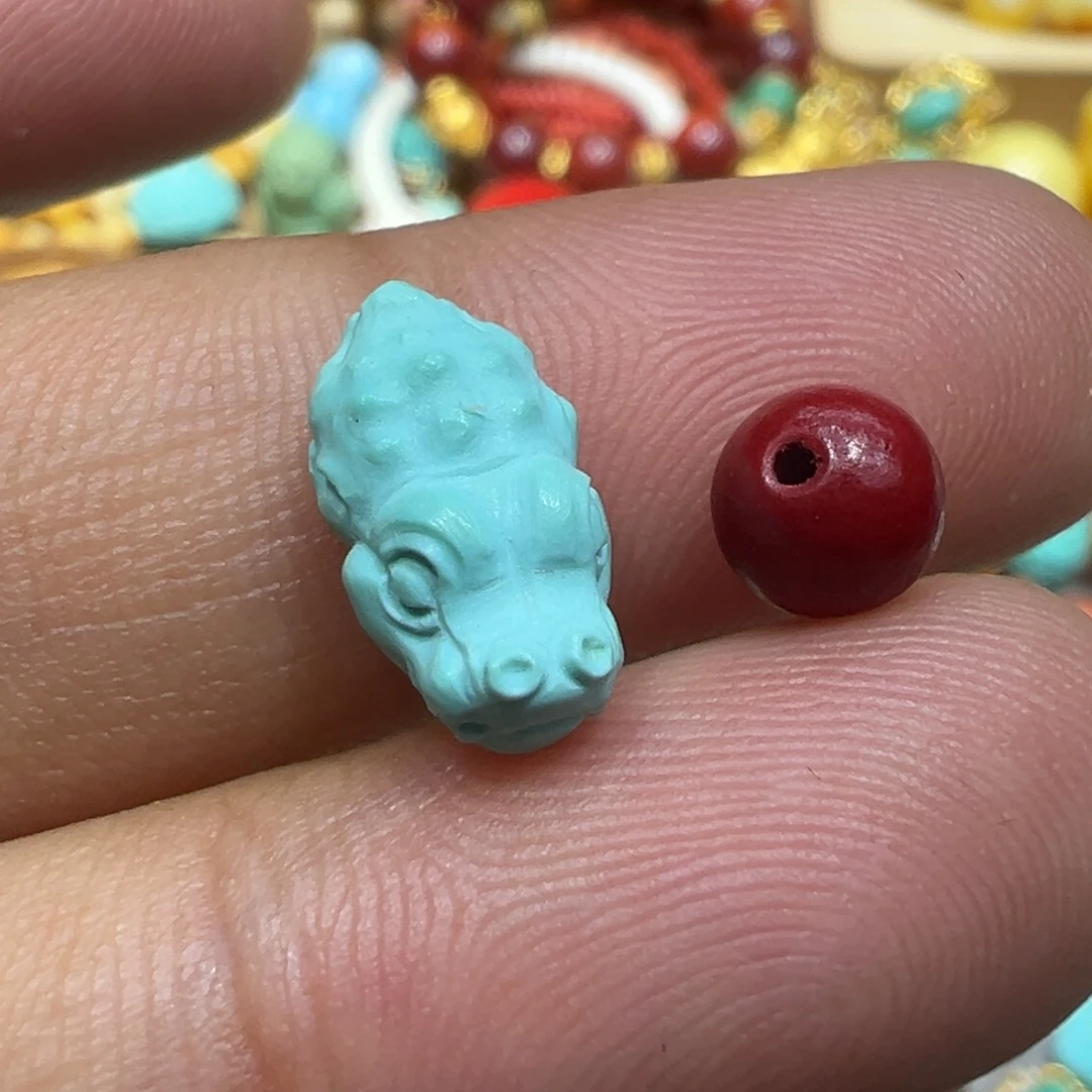 南红玛瑙未镶嵌颈饰