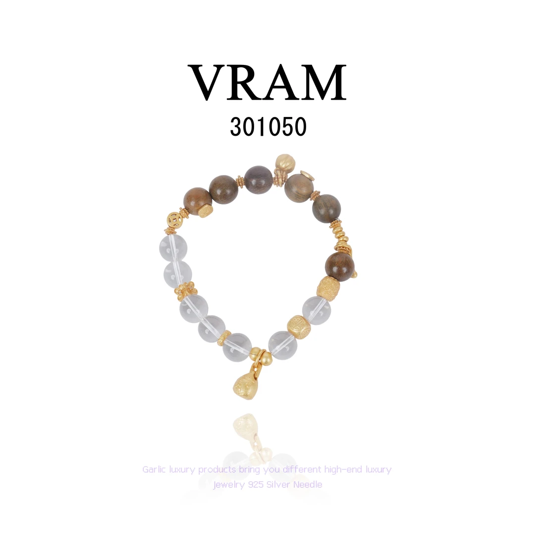 镀K金 VRAM【木质调】woody手链~301050