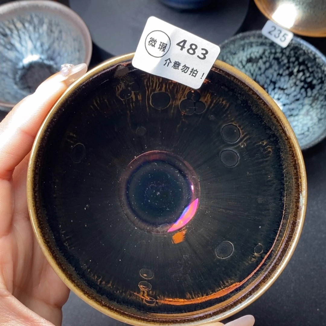 茶盏建窑建盏主人杯w 483