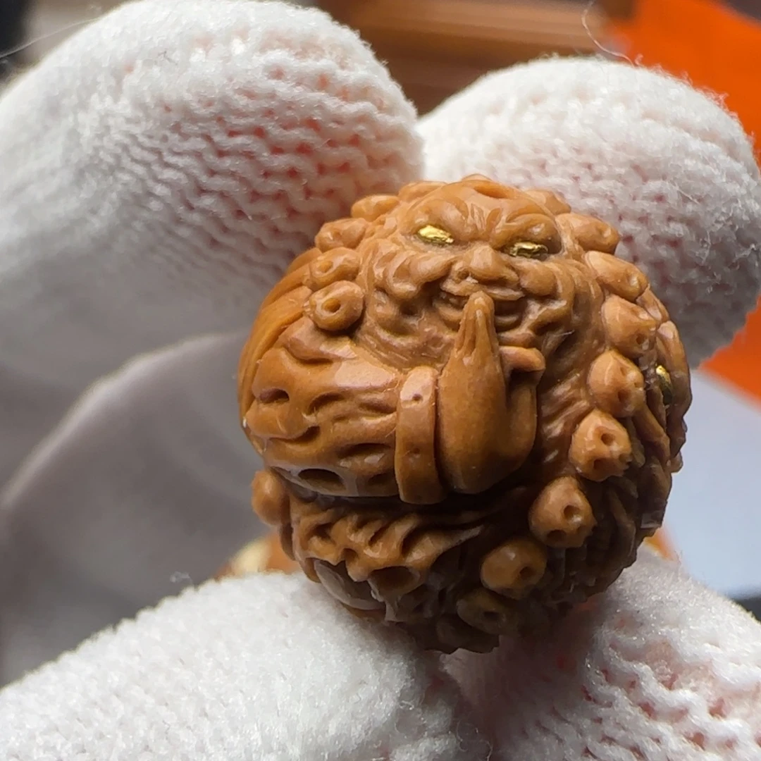 吊坠猴头核桃骷髅僧