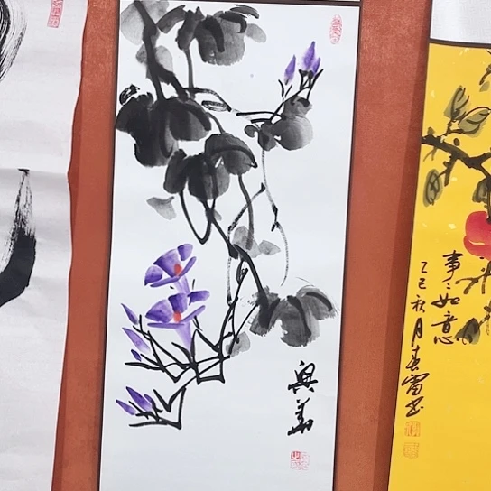 书法书法作品多次参加