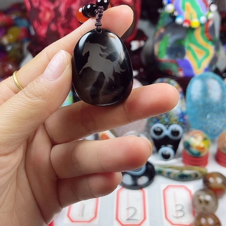 玛瑙/玉髓未镶嵌耳环