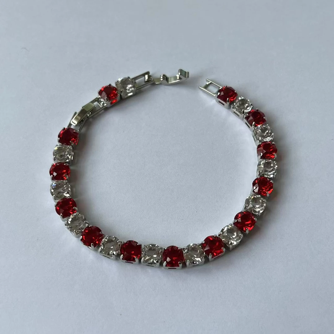 臻选手链 经典百搭设计红色手链JSG113