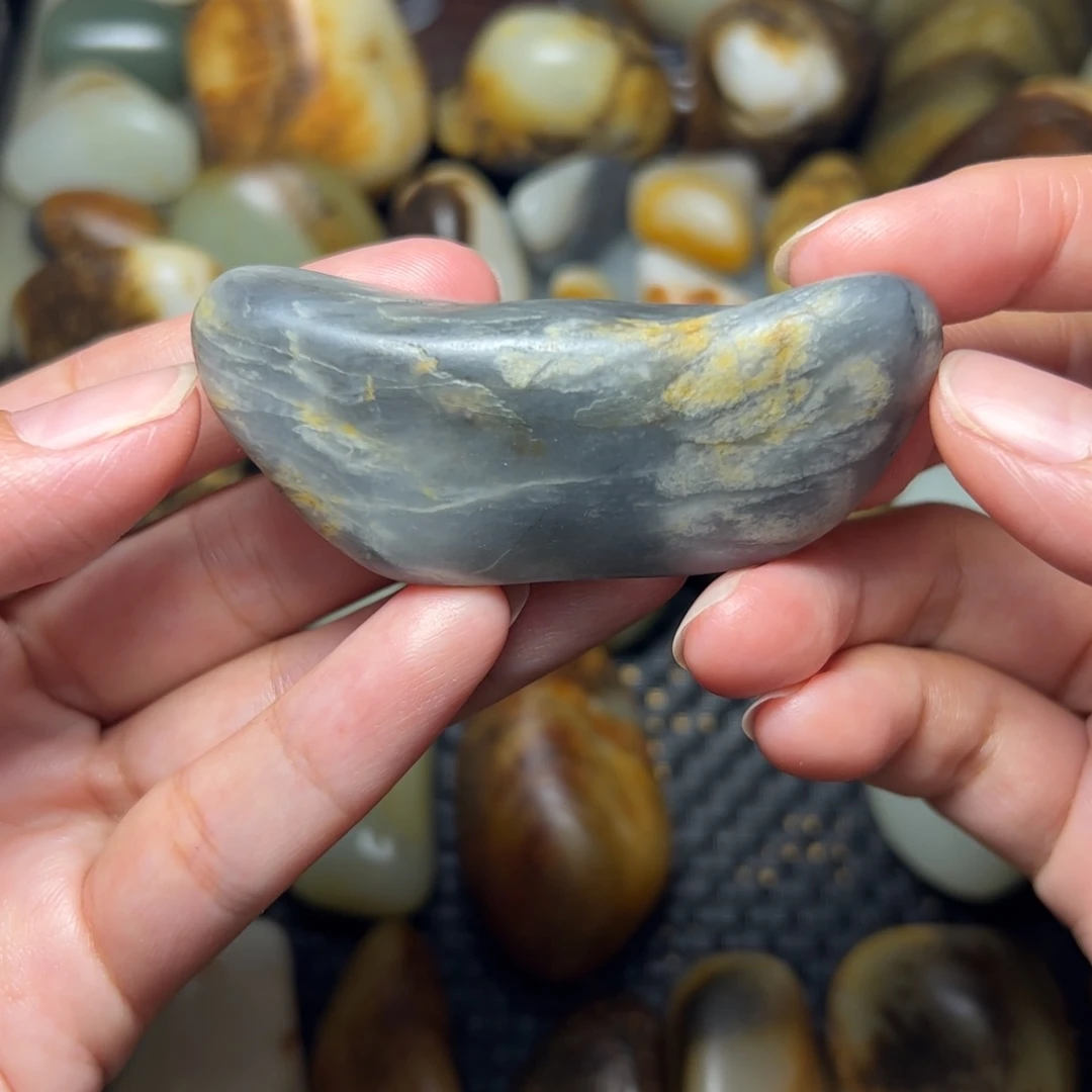 和田玉未镶嵌挂件15