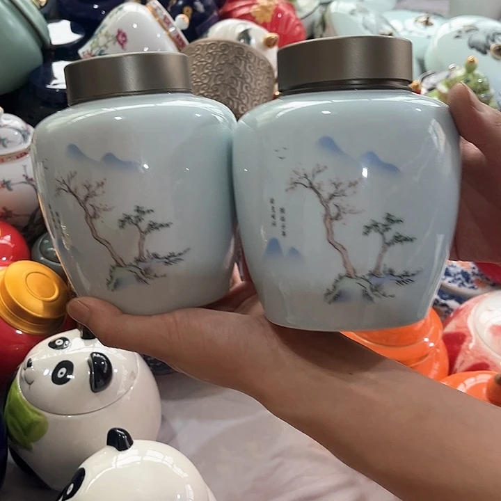 茶叶罐储物罐密封罐！