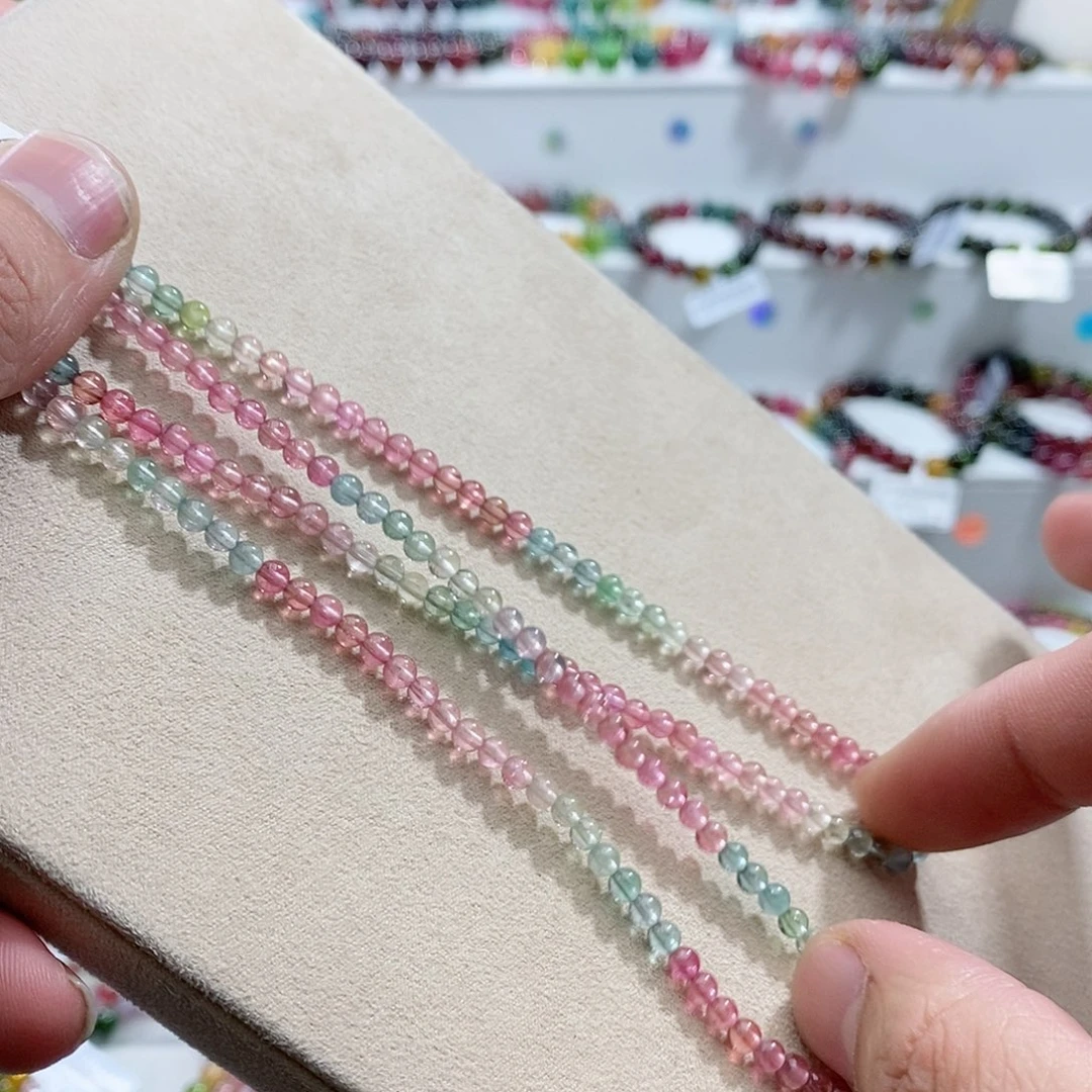 碧玺手链未镶嵌手链