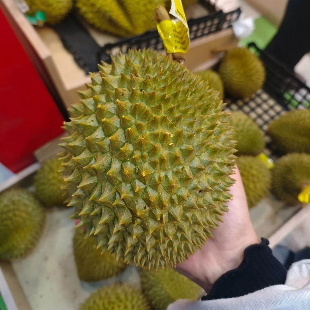 泰国金枕鲜榴莲 核小 5.5-6斤包邮（阿杰鲜果）新鲜金枕泰国东部