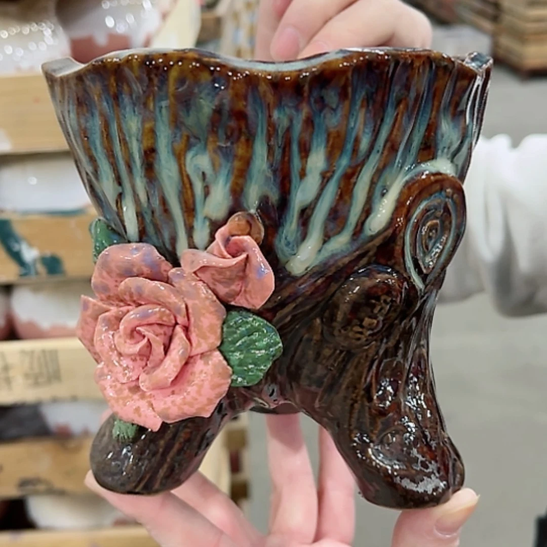 【闪购商品】陶瓷花盆