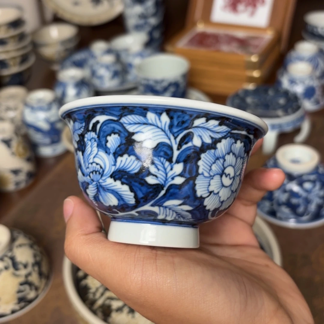 摆件景德镇手绘茶器