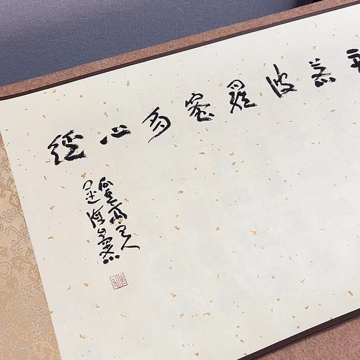 书法A***n定制章草心经