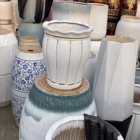 低腰花口白金南瓜中 口26/34