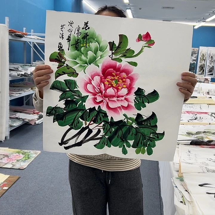 国画纯手绘作品图