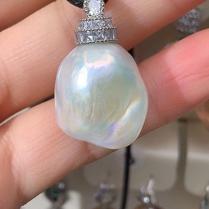 淡水珍珠未镶嵌颈饰