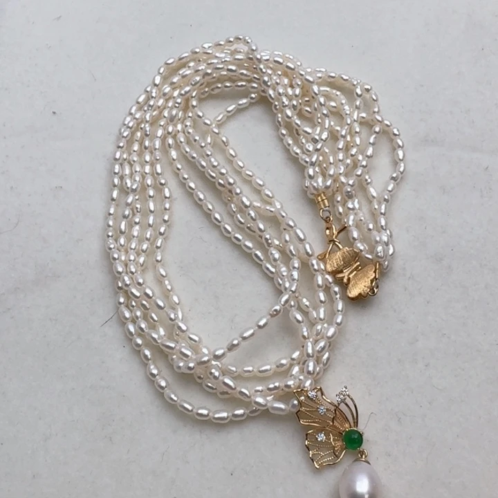 淡水珍珠颈饰未镶嵌