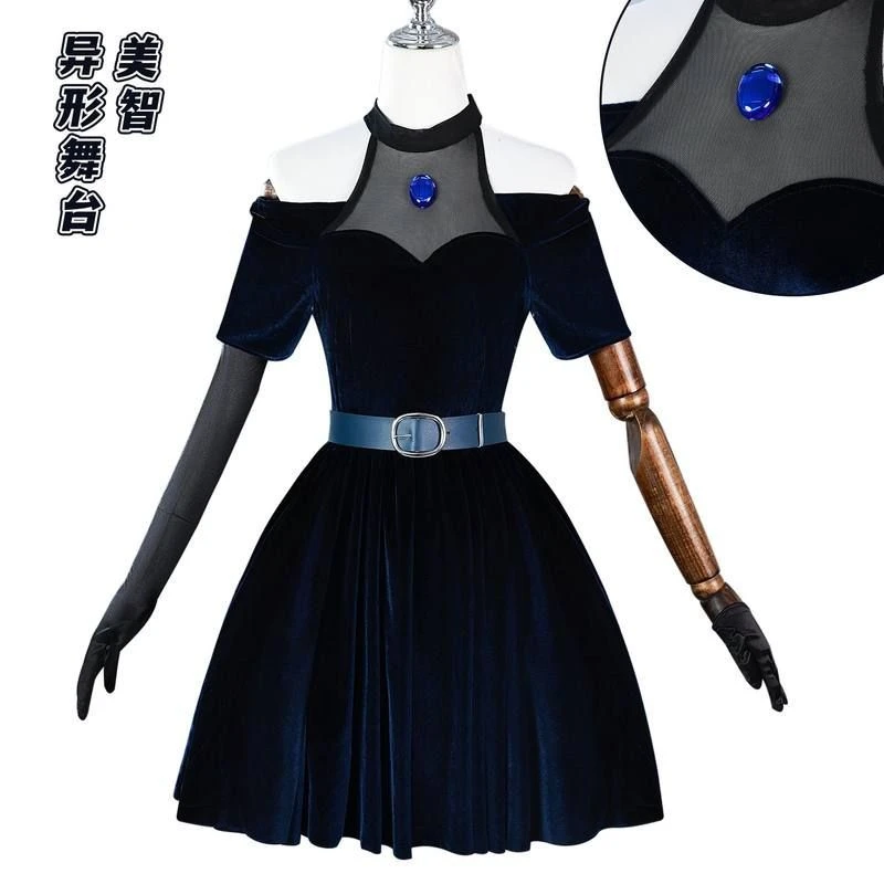 异形舞台cos服异形舞台万美智连衣裙cosplay二次元动漫角色扮演服