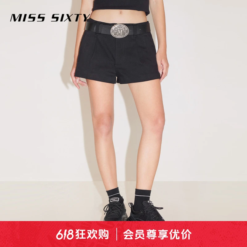Miss Sixty x Keith Haring 跨界合作系列春季新款牛仔短裤女
