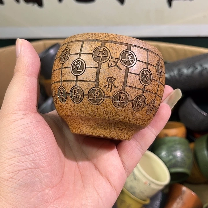 茶杯紫砂全手工紫砂主人杯