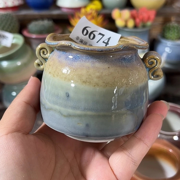 口5高6 手工花盆满30包邮
