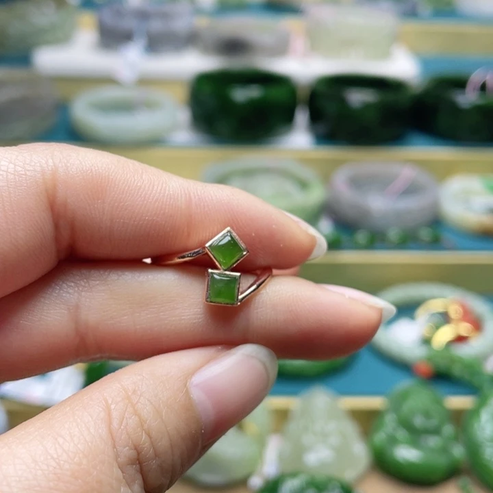 和田玉戒指未镶嵌