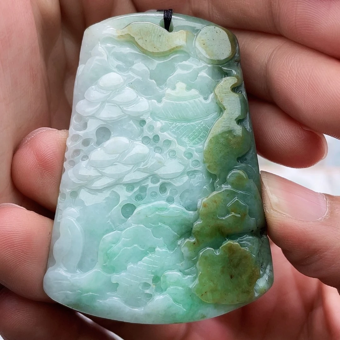 颈饰未镶嵌翡翠翡翠