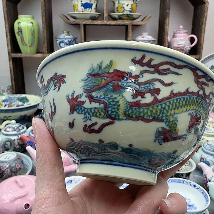 摆件陶专注景德镇567老厂瓷49