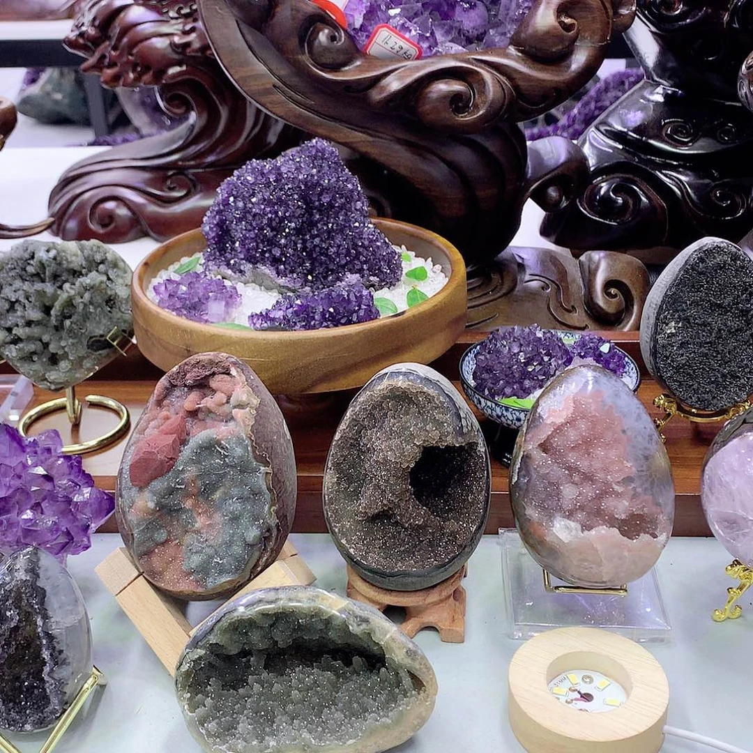 紫晶大型摆件（非配饰）未镶嵌