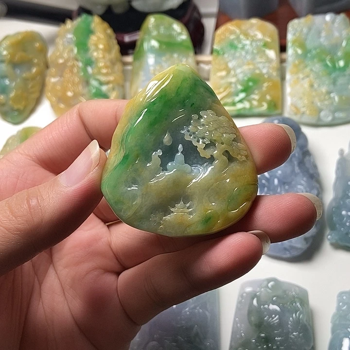 未镶嵌挂件翡翠悟道