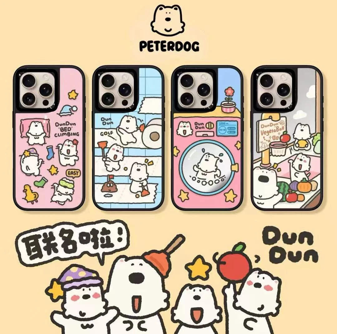 联名西高地系列适用于苹果iPhone16promax/17pro/15/14/13手机壳