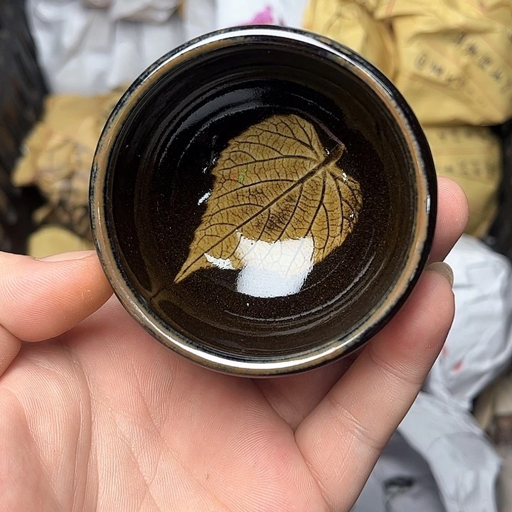 茶盏建盏手握泡茶主人杯