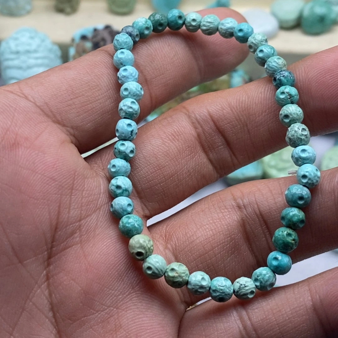 绿松石未镶嵌珠宝半成品