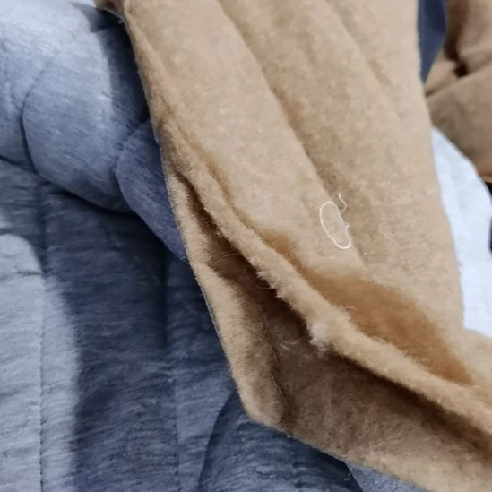 驼绒裤黑色薄三层