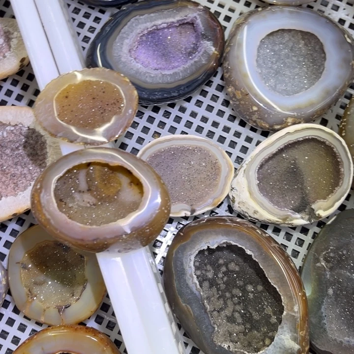 未镶嵌发饰水晶黄晶软盆