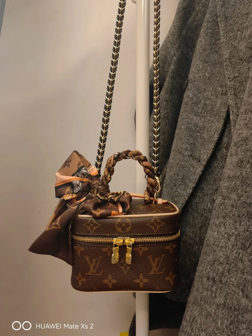 95新 LouisVuitton/路易威登 lv nice nano老花 /98新/优选