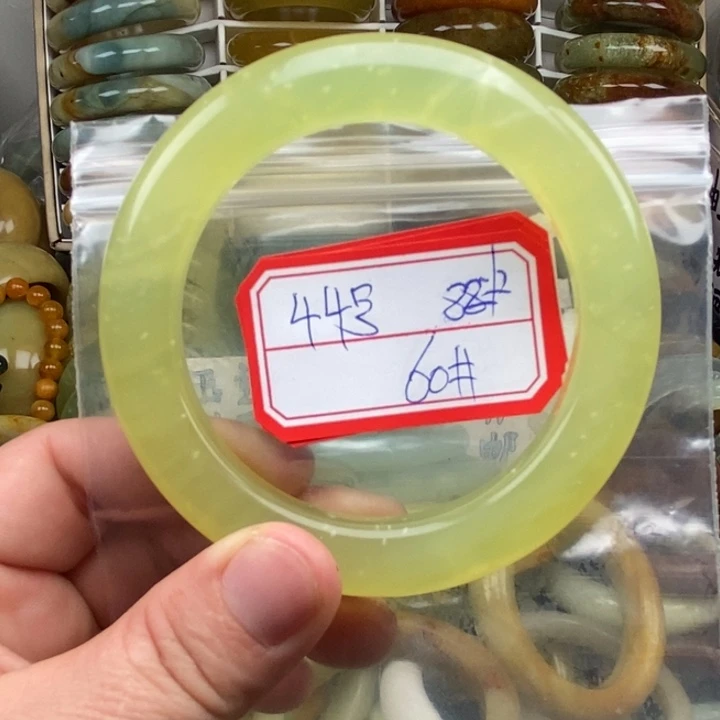 未镶嵌蛇纹石玉手绳