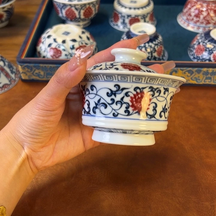瓷片景德镇陶瓷手工手绘