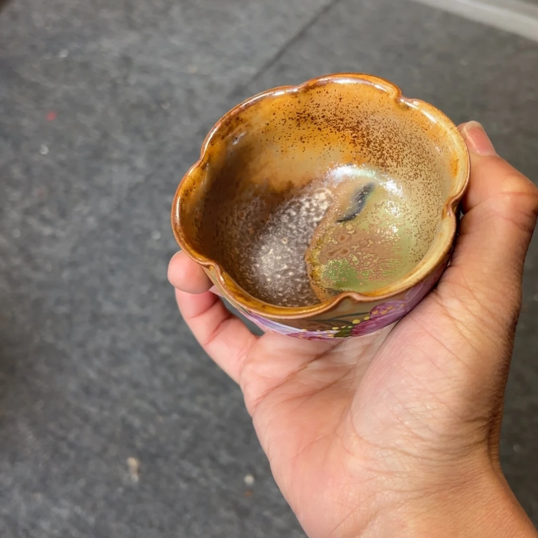 景德镇纯手工制作陶瓷紫*