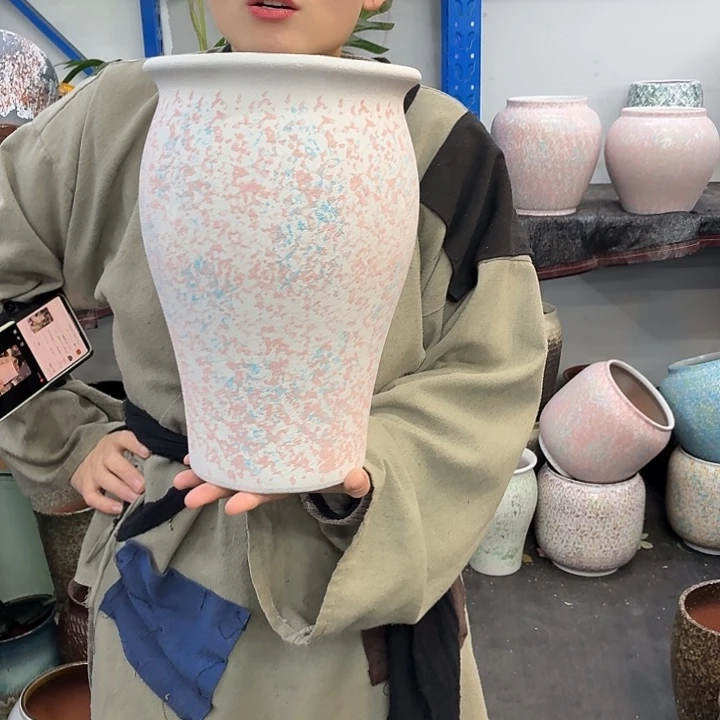 20×30 -粗陶花盆有孔-买买买