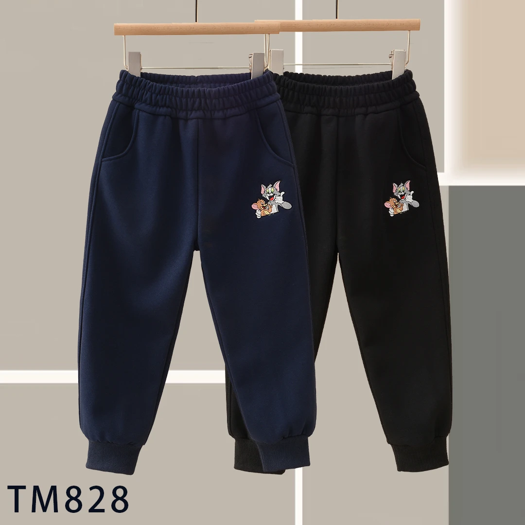 [YF]TM828重工刺绣卡通儿童长裤