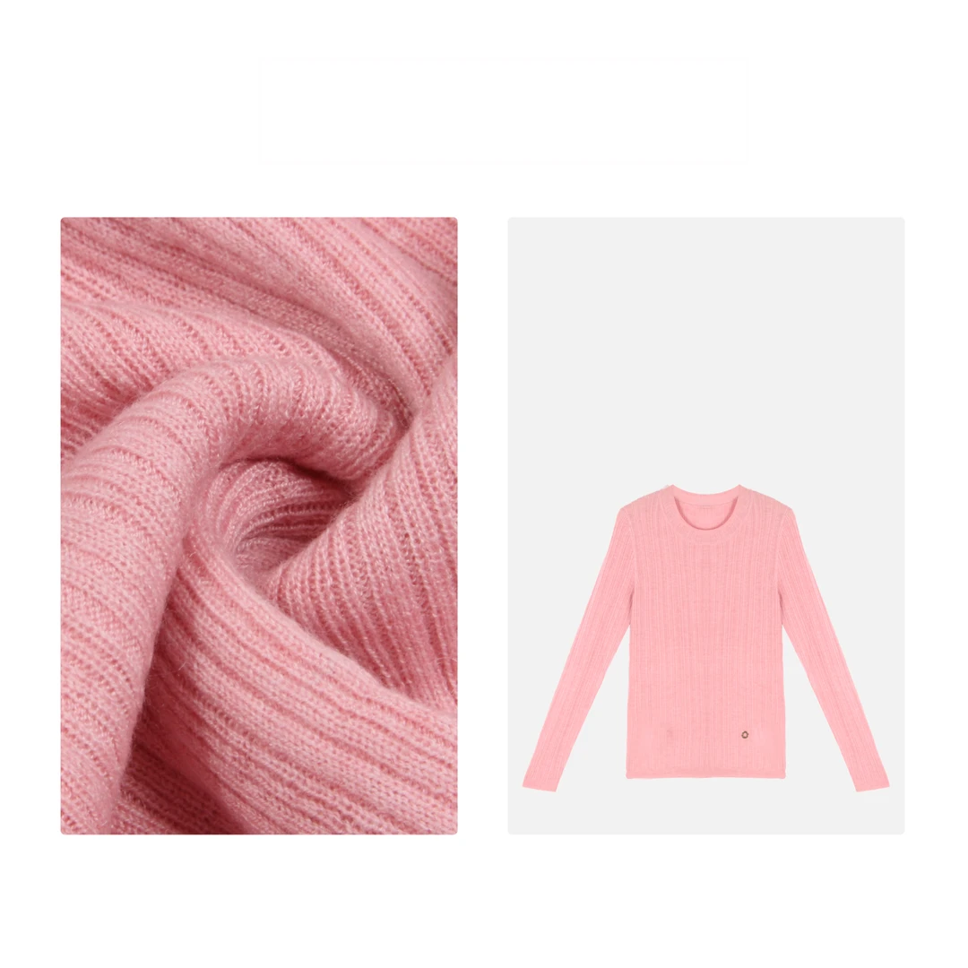 凯特丝蓓917#三色！24秋冬新品抽条修身针织套衫