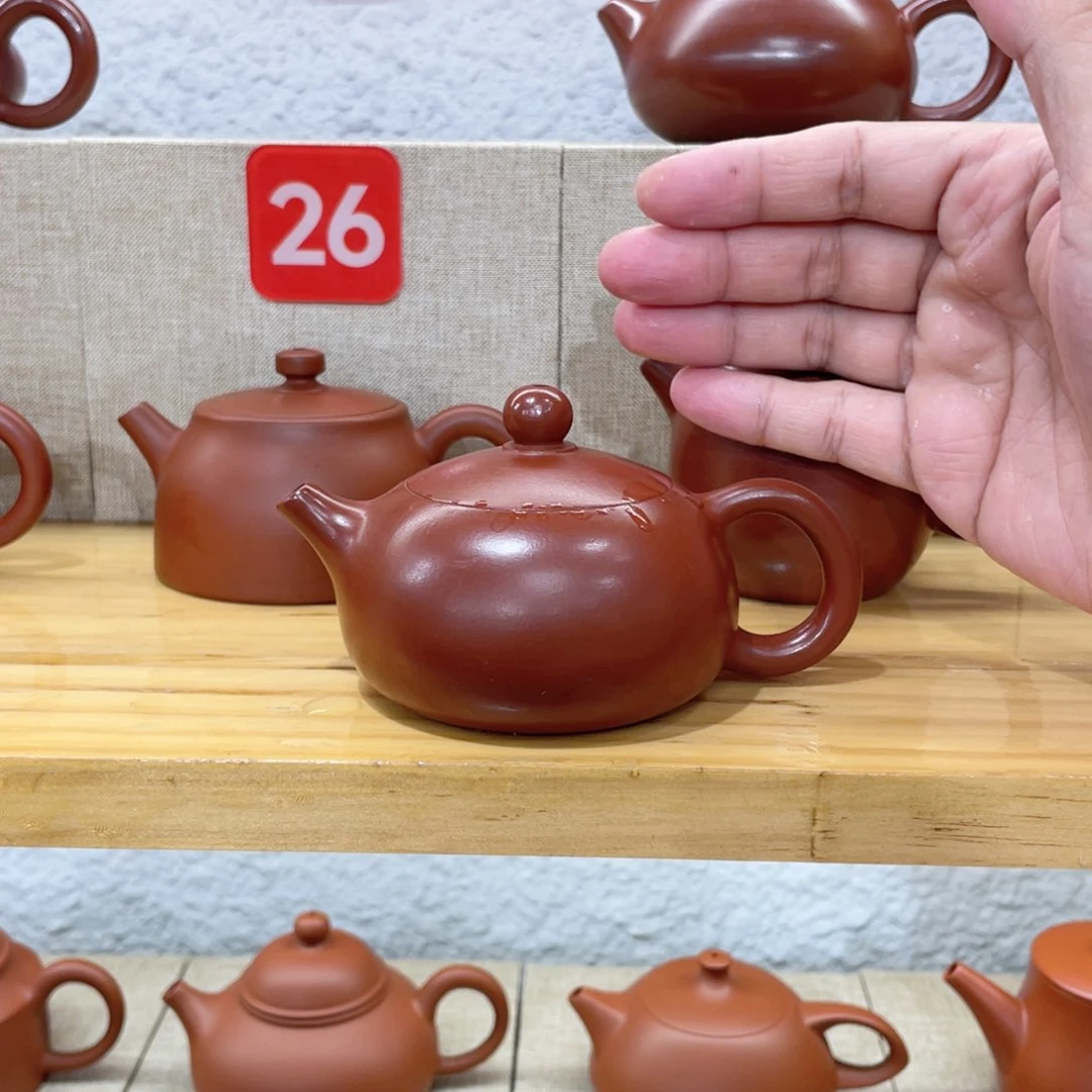 茶壶紫砂¥*¥扁西施120毫升内嵌
