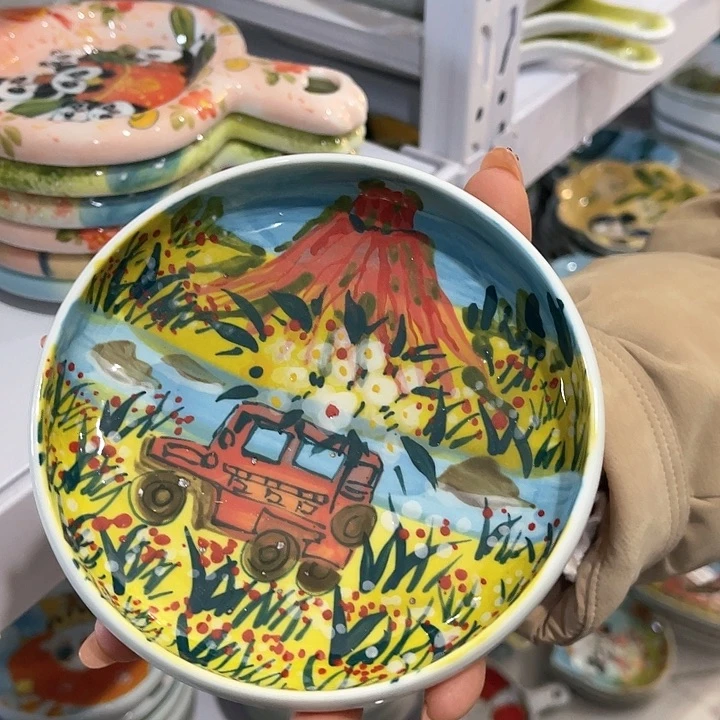 陶景德镇釉下手绘陶瓷