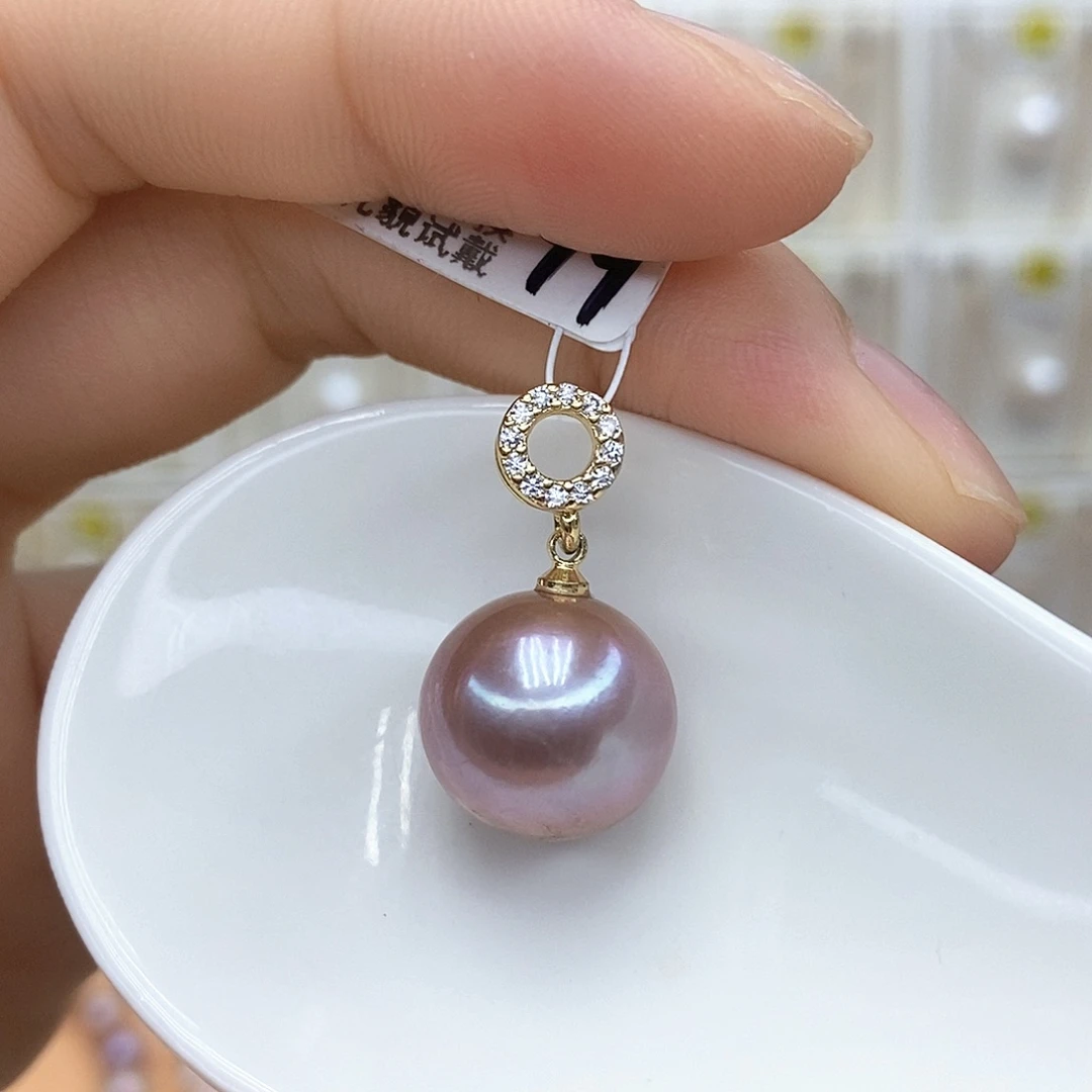 淡水珍珠项链合金