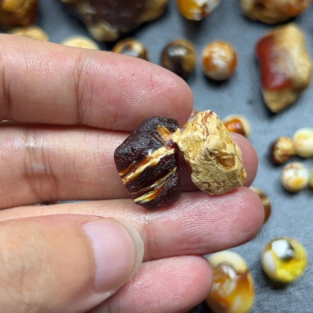 定制琥珀未镶嵌L****周琥珀蜜蜡原石定制