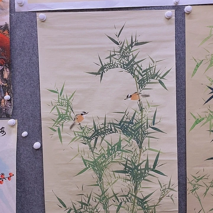 竖款新中式装饰画15