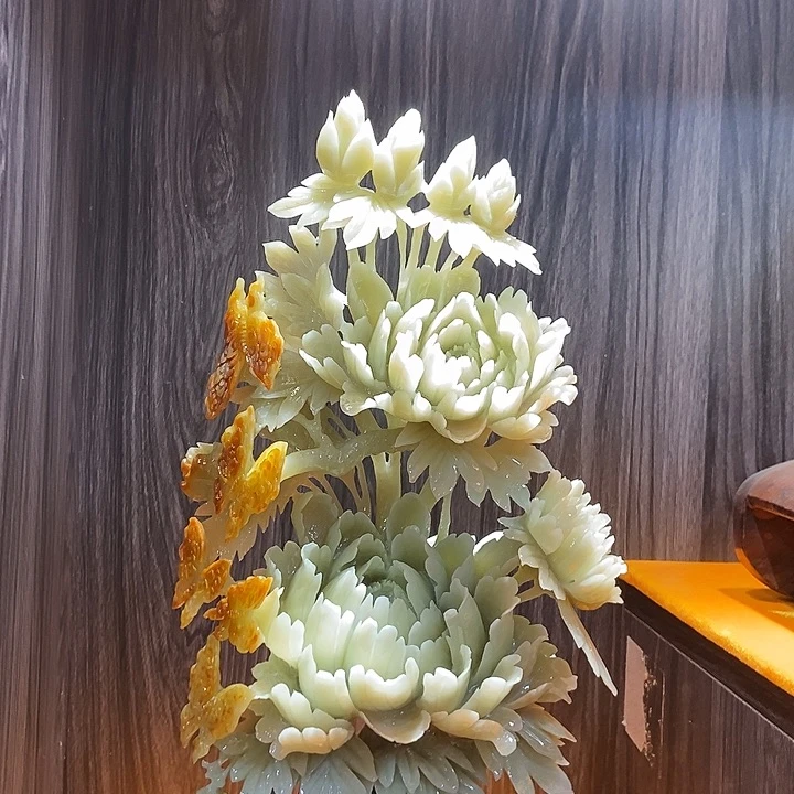 蛇纹石玉（覆膜）合金珠宝奇石