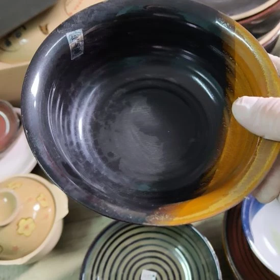 瓷片磁州窑五厂盘碗壶杯有瑕疵