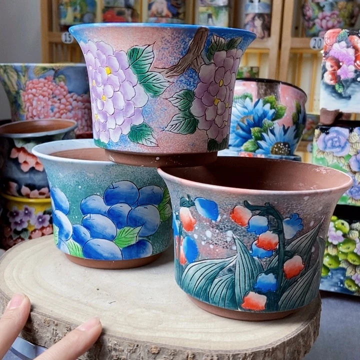 景德镇艺术手绘作品