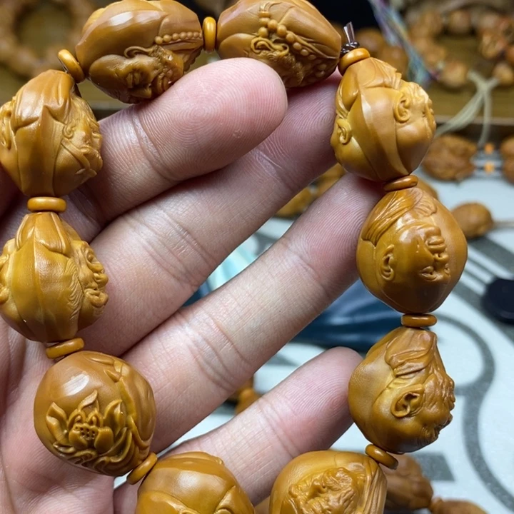 橄榄核手串/手链橄榄核雕工艺手串