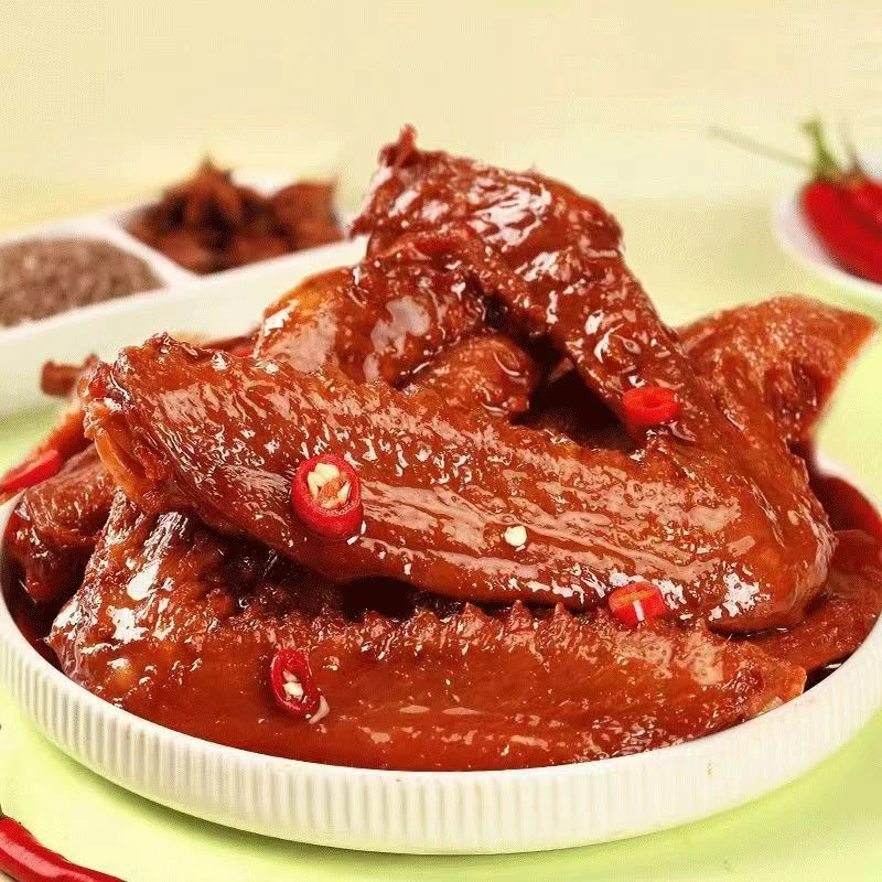 虎皮鸭翅200g*6袋开袋即食追剧休闲小零食