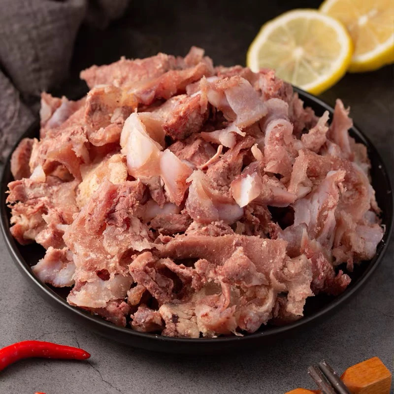 速冻发货 原味黄牛拆骨筋肉 （筋多肉少带脆骨）有大有小3二次加工